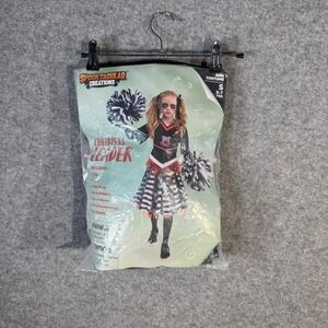Spooktacular‎ Creations Cheerless Leader Girl Costume Halloween Size S 5-7